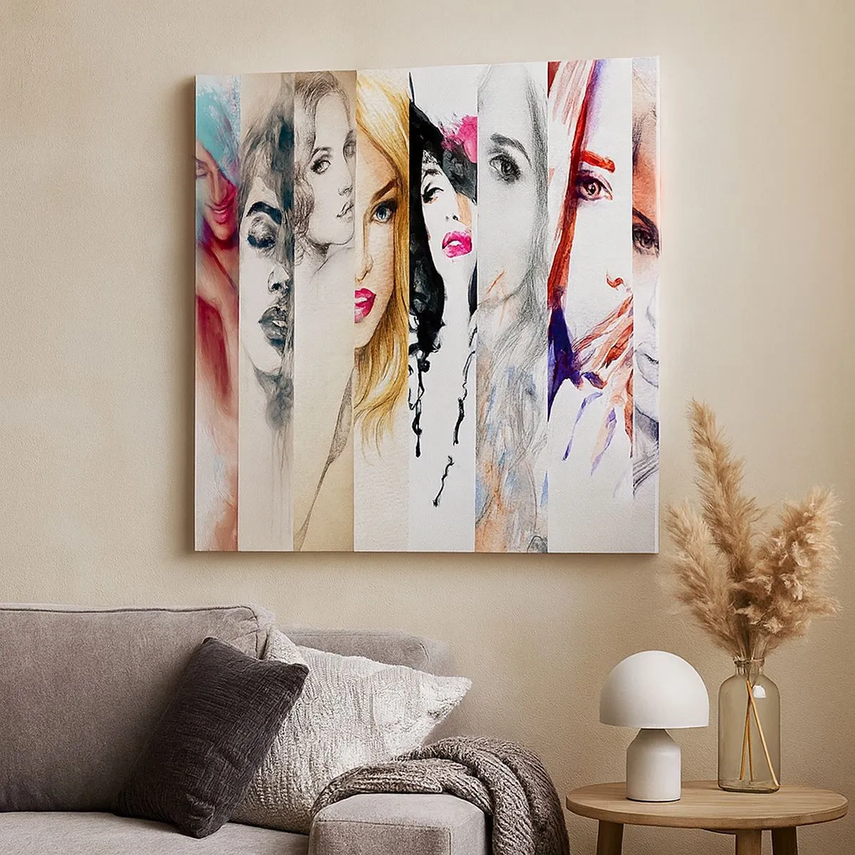 Obraz na płótnie - I zawsze to TY - 30x30 cm