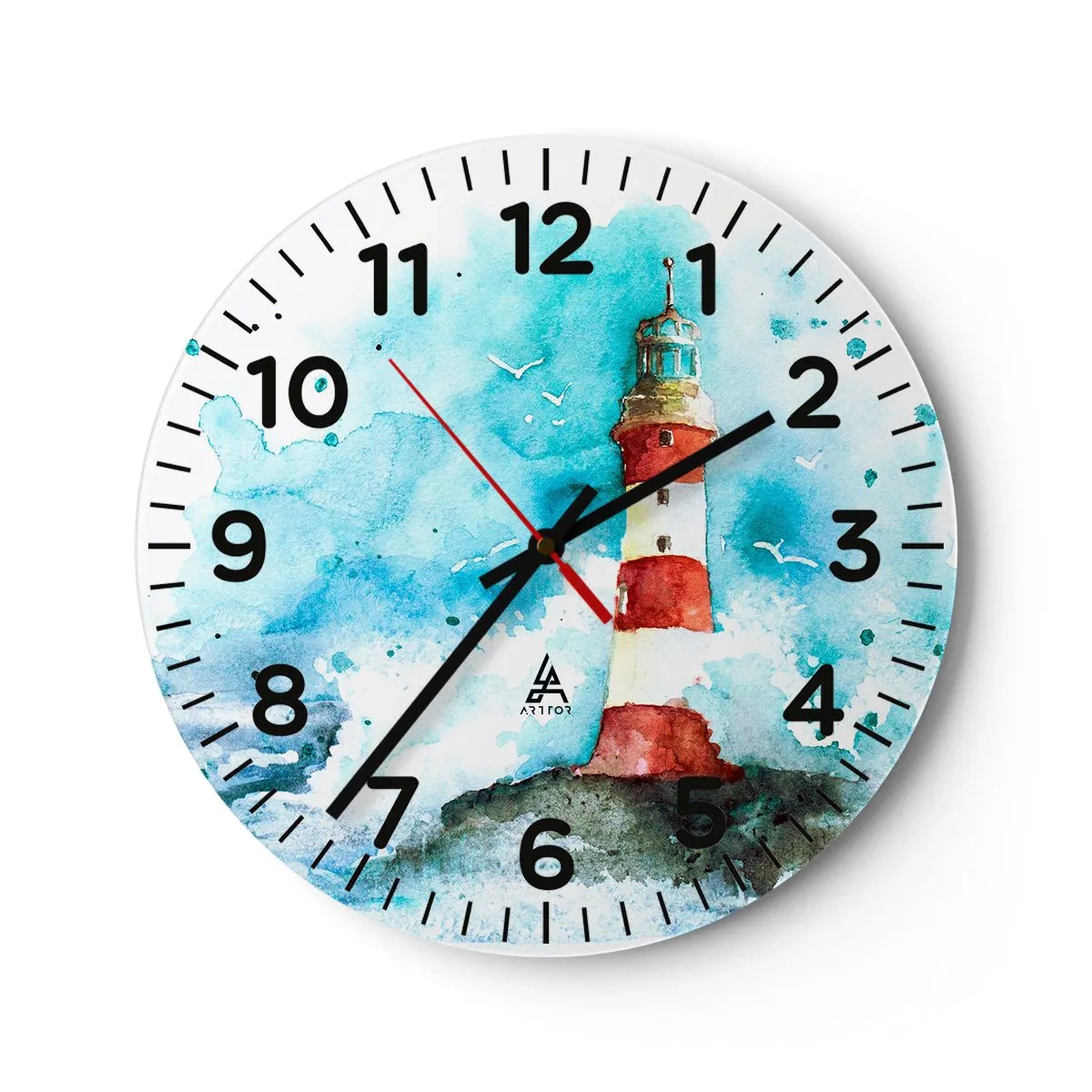 Zegar ścienny - Jedność żywiołów - 30x30 cm