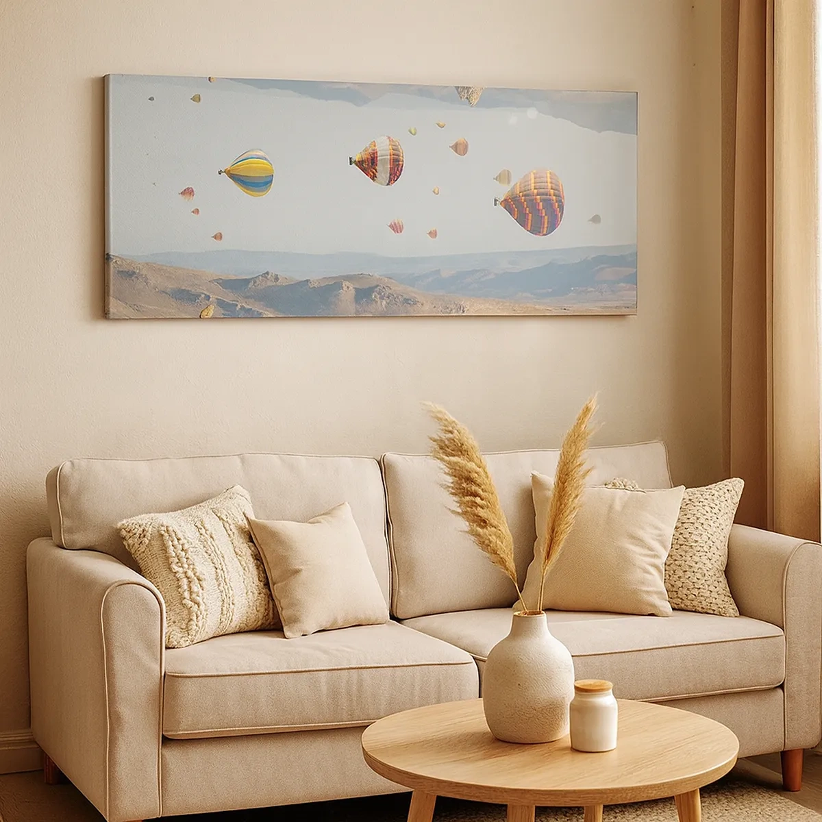 Obraz na płótnie - Tu wszystko jest możliwe - 30x30 cm