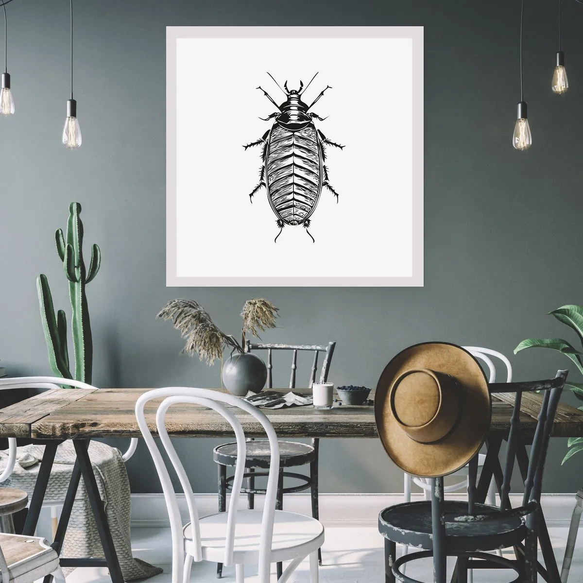 Plakat - Co za okaz! - 40x40 cm