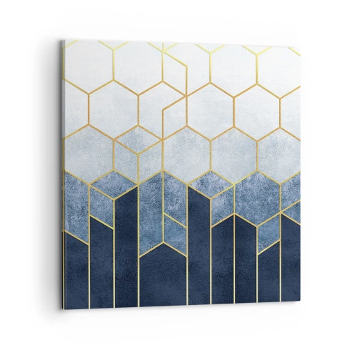 Obraz na płótnie - Kompozycja w synkopowym rytmie - 60x60 cm