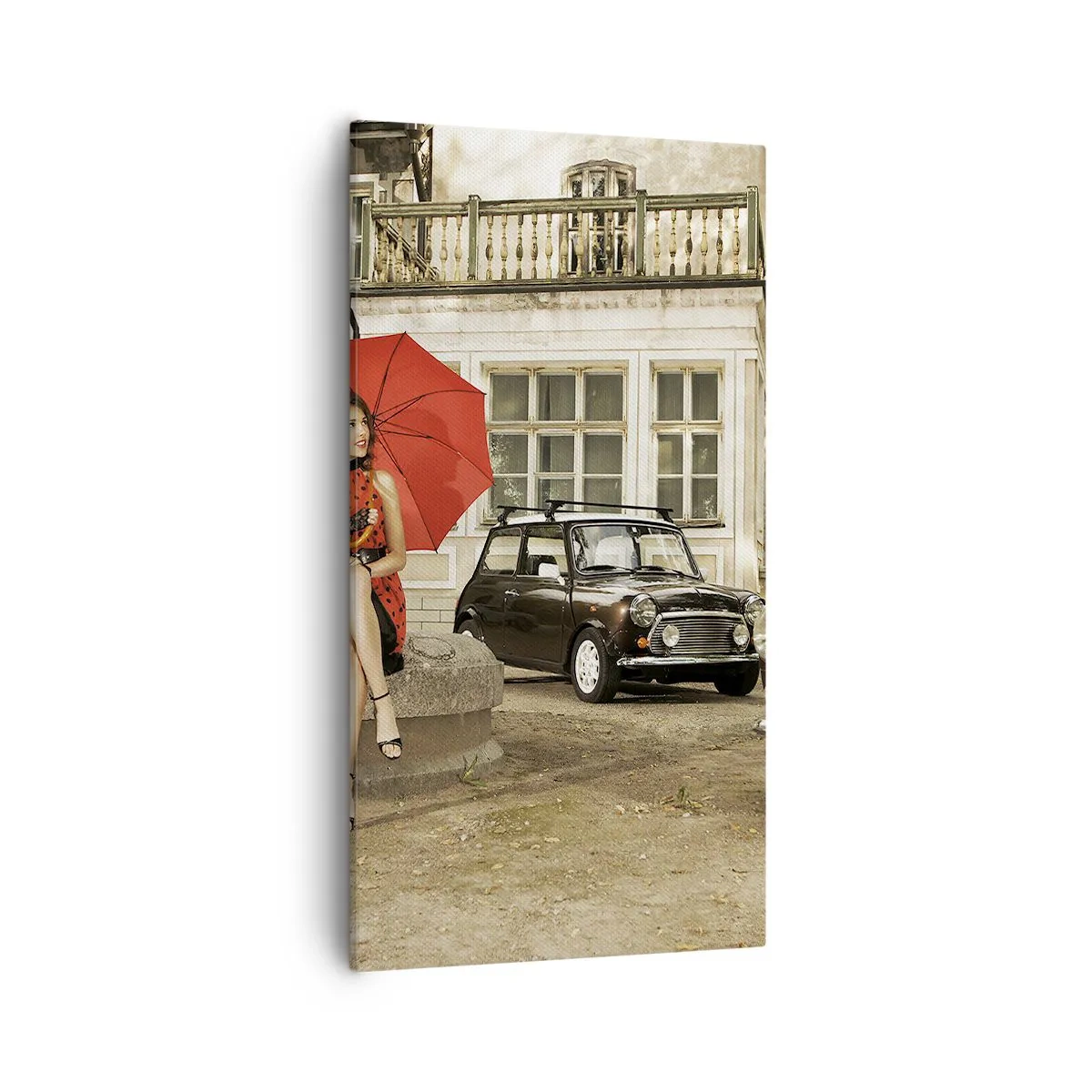 Obraz na płótnie - Minipodróż sentymentalna - 55x100 cm