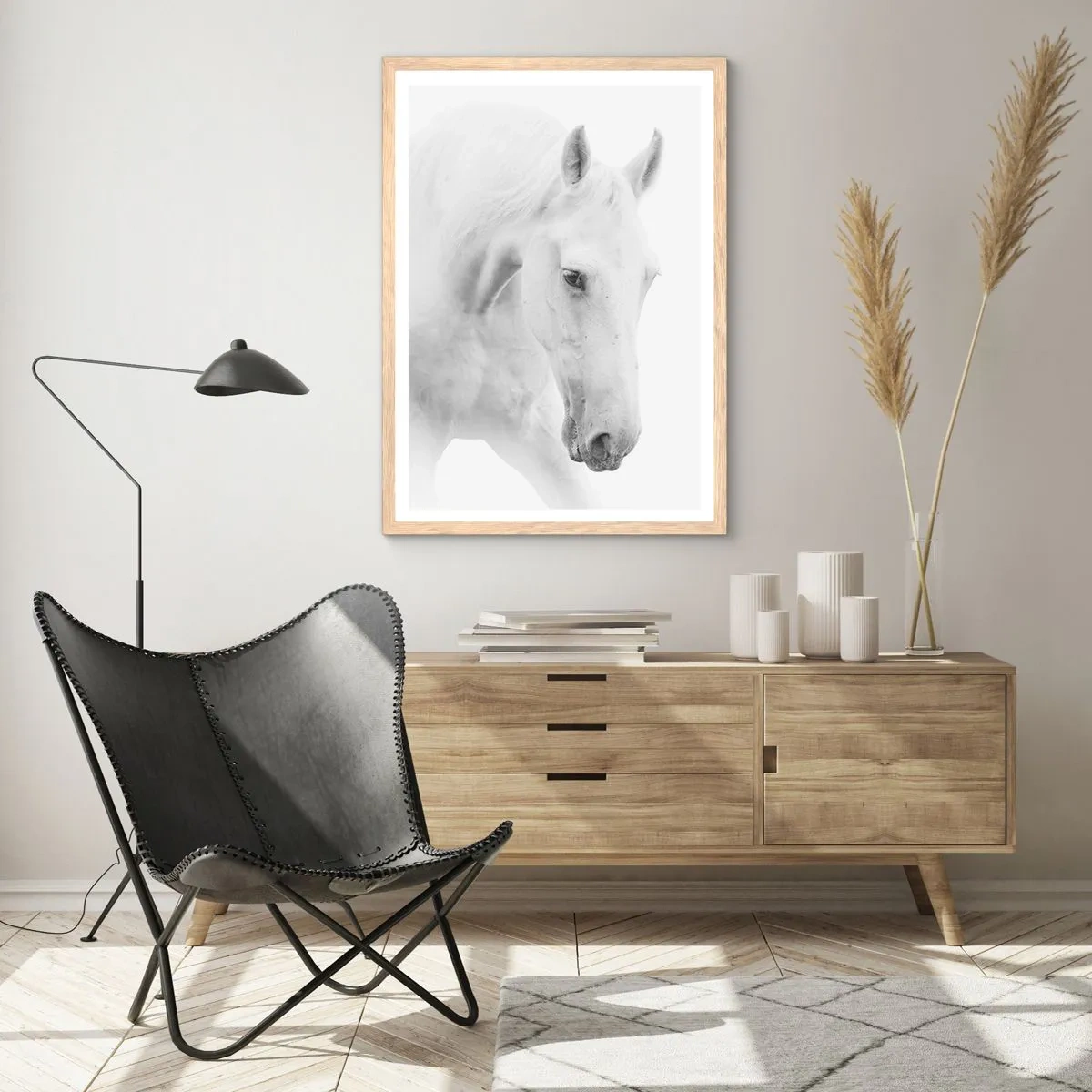 Plakat w ramie jasny dąb - Czy to jest przyjaźń…? - 70x100 cm