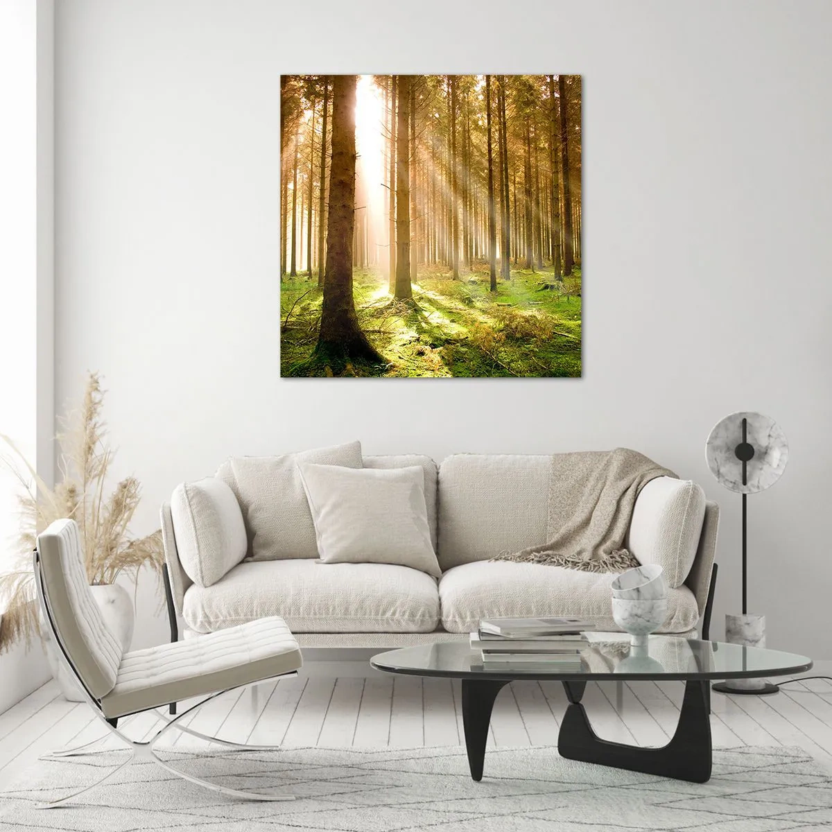 Obraz na szkle - Zaraz pojawią się elfy - 70x70 cm