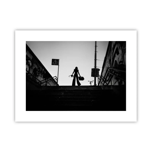 Plakat - Miejska wędrówka - 40x30 cm