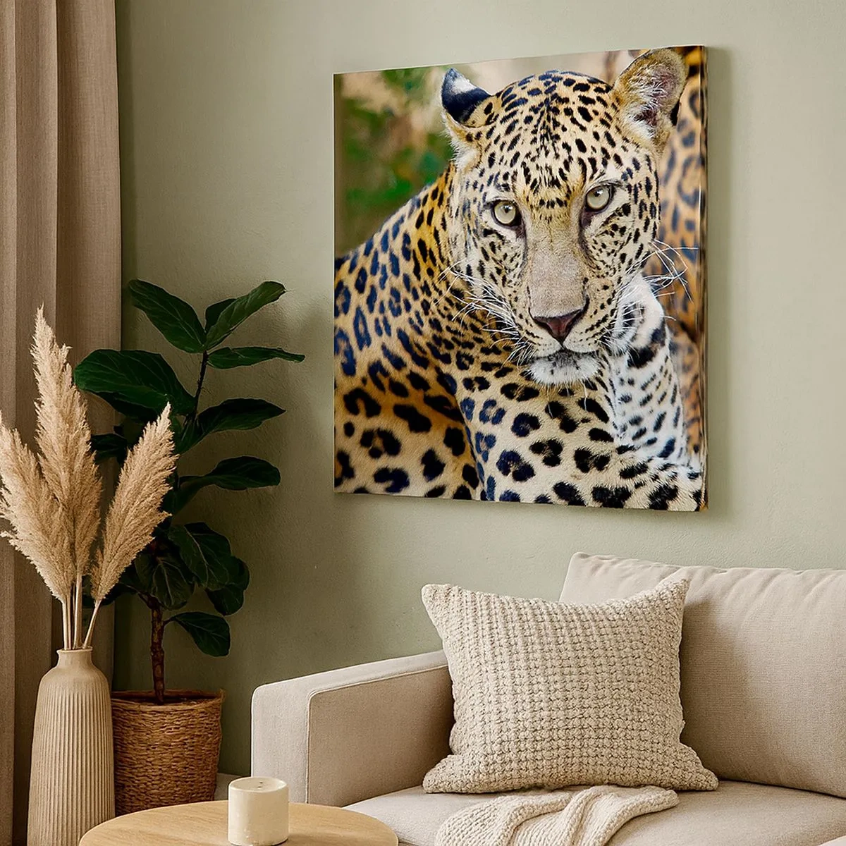 Obraz na płótnie - Dziki i spokojny - 30x30 cm