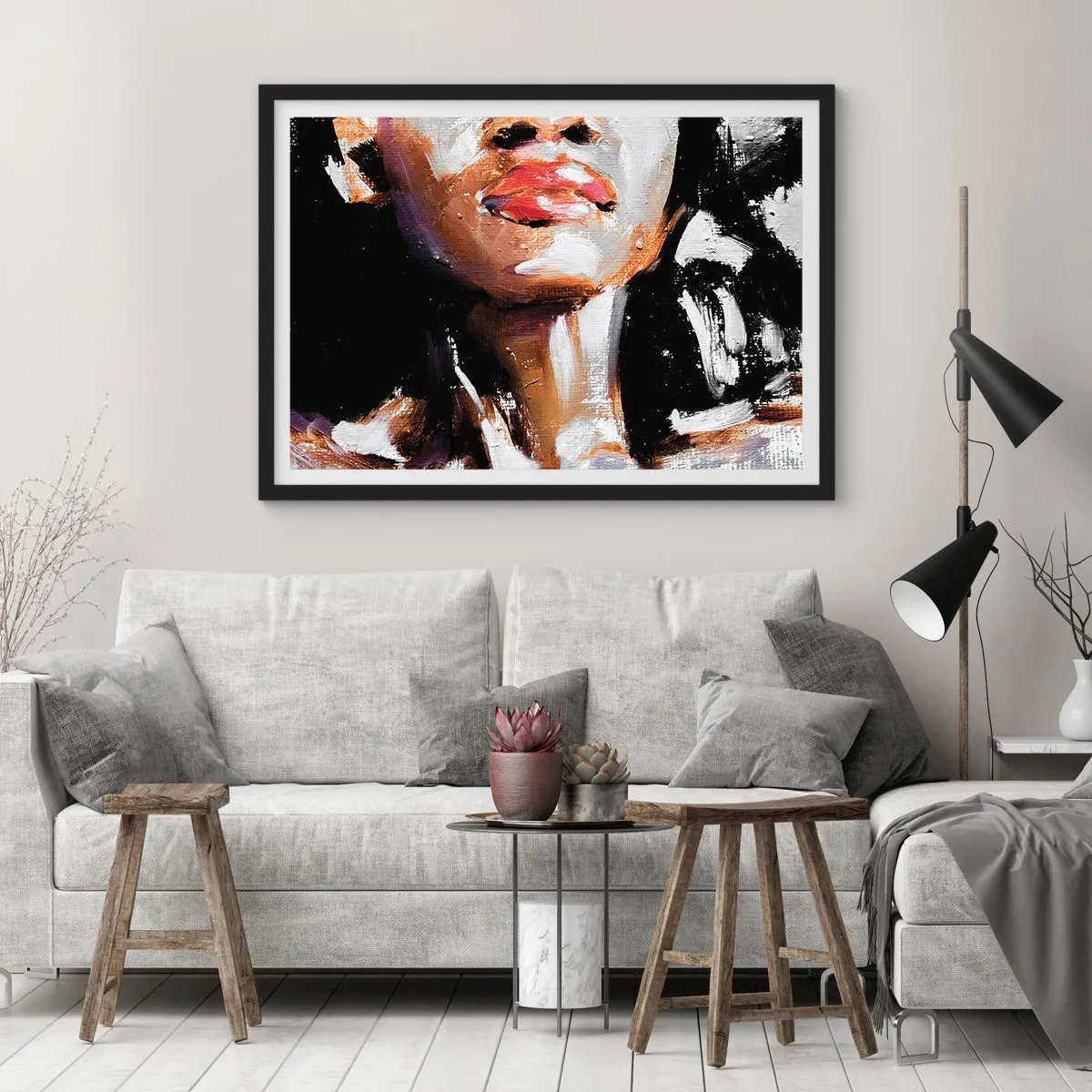 Plakat w czarnej ramie - Duma bez uprzedzeń - 91x61 cm