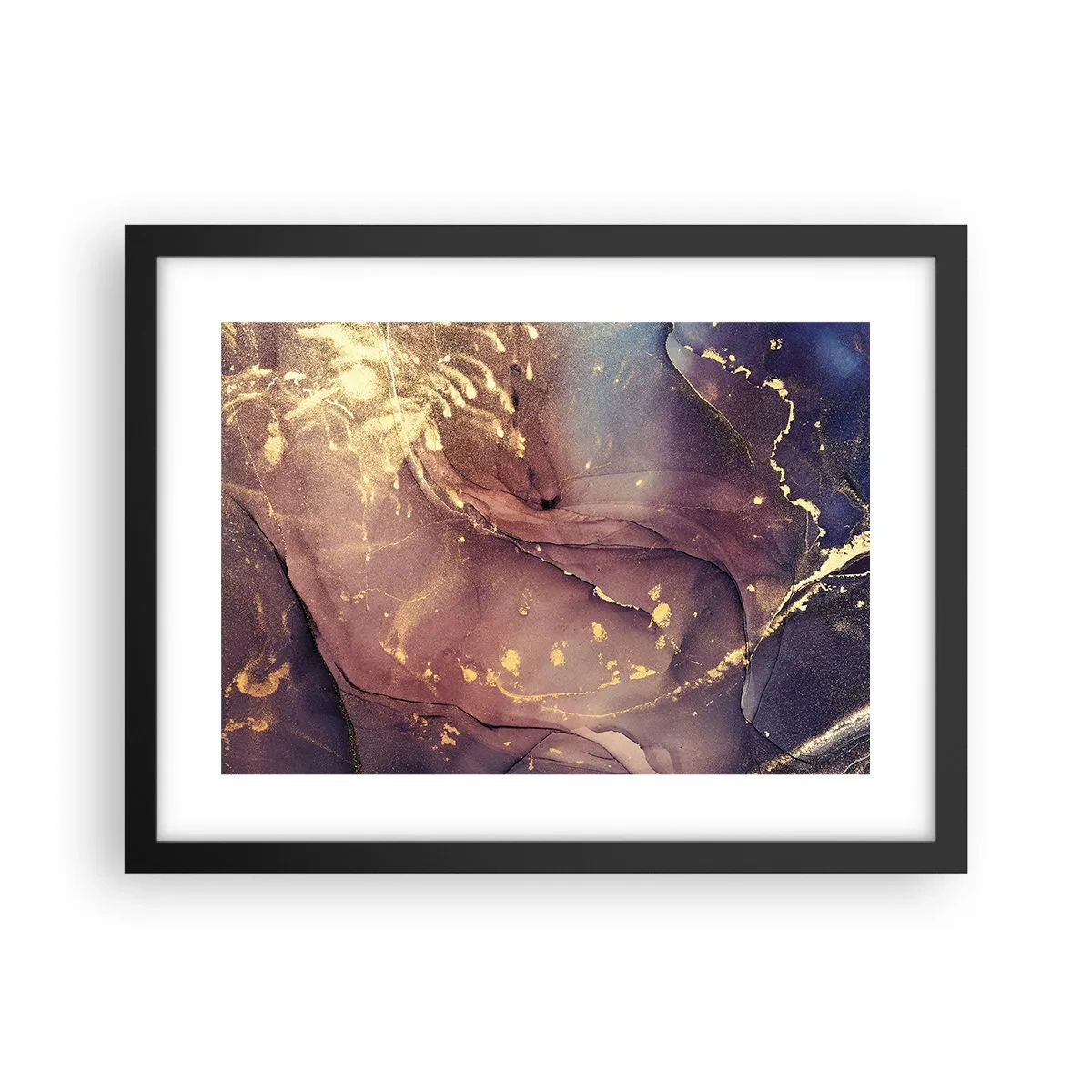 Plakat w czarnej ramie - Materia i duch - 40x30 cm