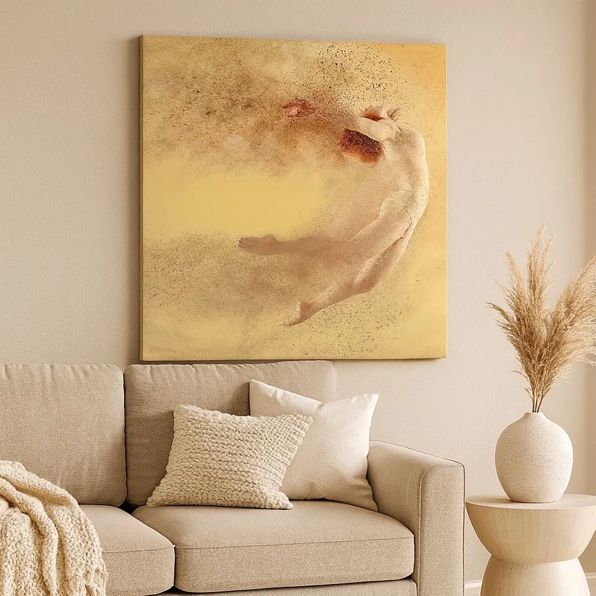 Obraz na płótnie - W tanecznym uniesieniu - 30x30 cm