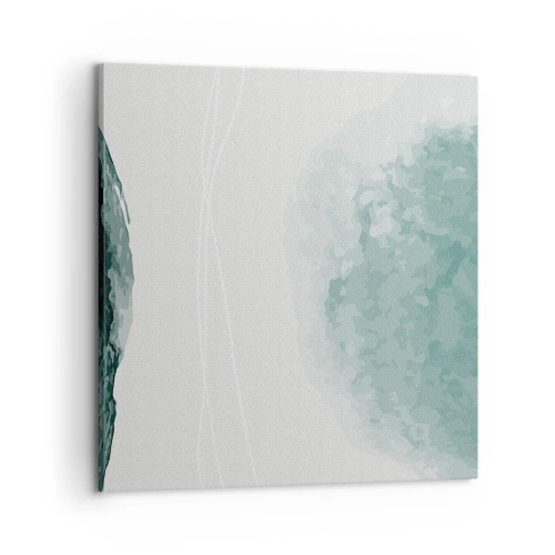 Obraz na płótnie - Spotkanie z mgłą - 60x60 cm