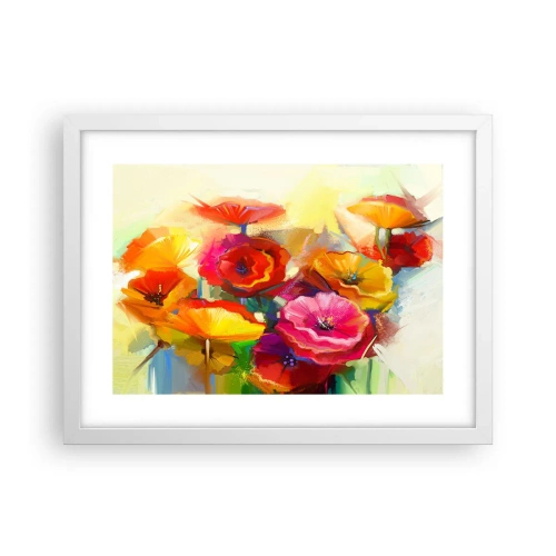 Plakat w białej ramie - Nie tylko czerwone - 40x30 cm