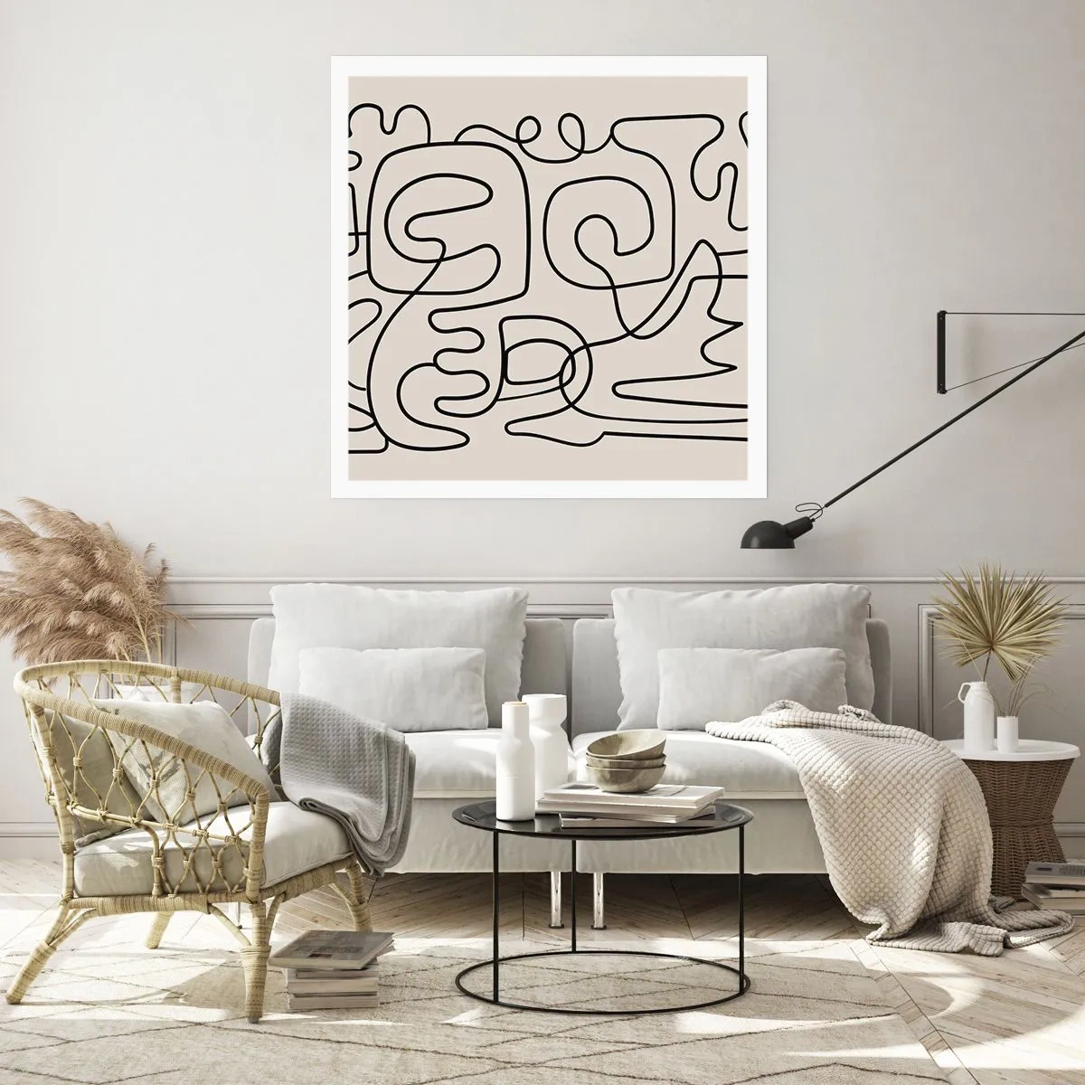 Plakat - Po śladzie - 50x50 cm