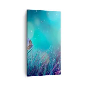 Obraz na płótnie - Sekretne życie łąki - 45x80 cm