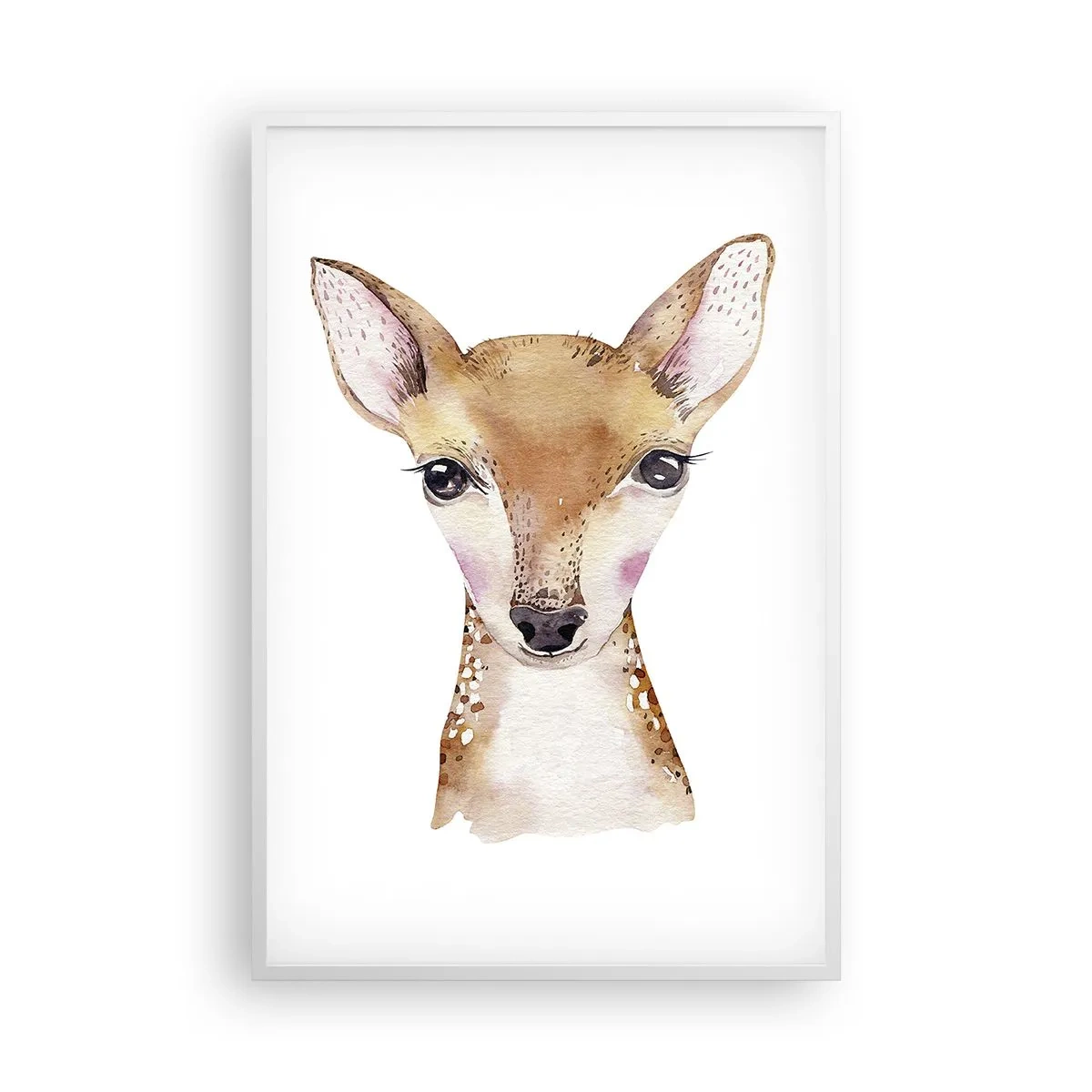 Plakat w białej ramie - Natura niewinności - 61x91 cm