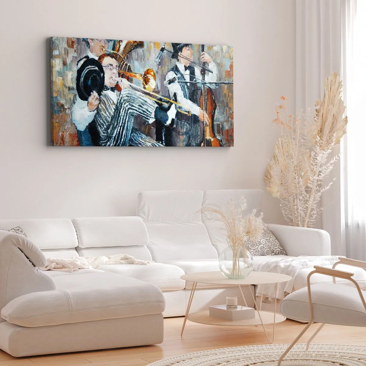 Obraz na płótnie - Cały ten jazz - 100x40 cm