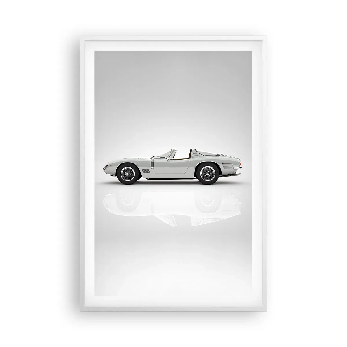 Plakat w białej ramie - Obietnica zabawy - 61x91 cm