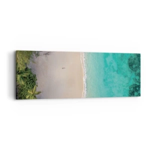 Obraz na płótnie - Rajska plaża - 90x30 cm