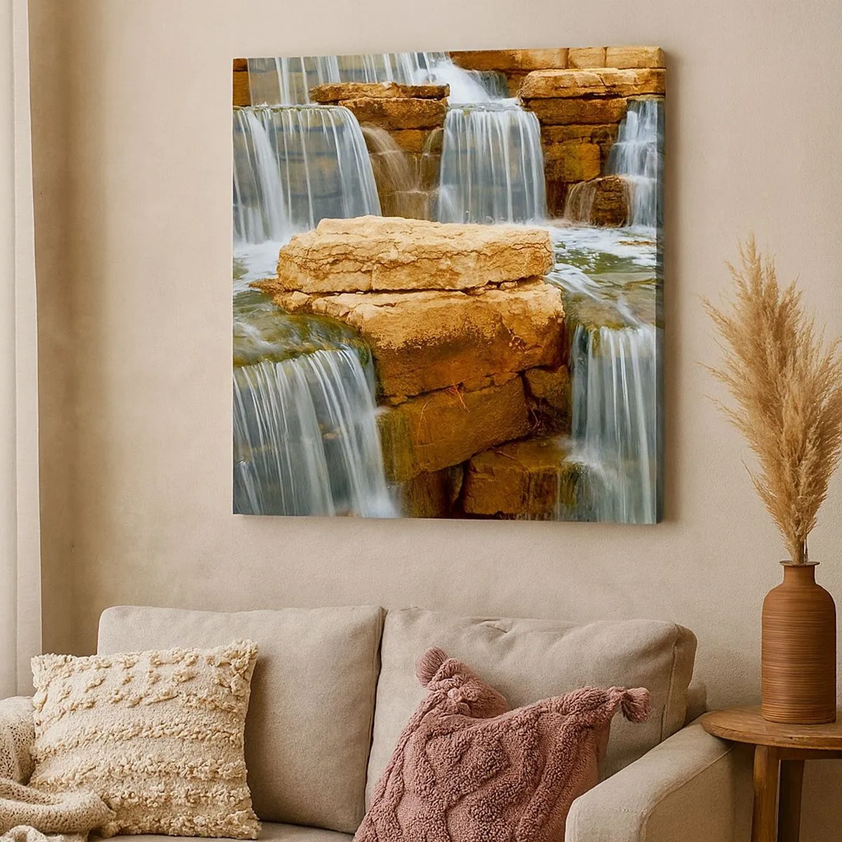 Obraz na płótnie - Schody do nieba - 30x30 cm