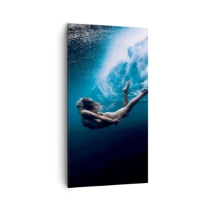 Obraz na płótnie - Współczesna syrena - 55x100 cm