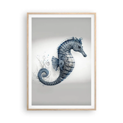 Plakat w ramie jasny dąb - Subtelny żart natury - 70x100 cm