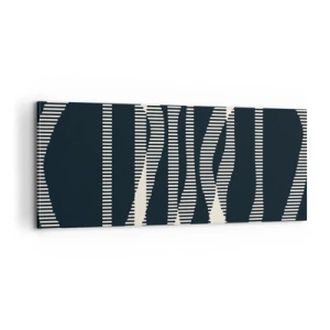 Obraz na płótnie - Próba przełamania ciemności - 100x40 cm