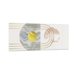 Obraz na szkle - Jasność i blask - 100x40 cm