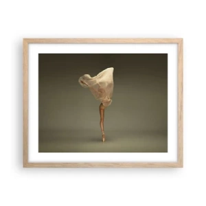 Plakat w ramie jasny dąb - Zaraz wzleci - 50x40 cm