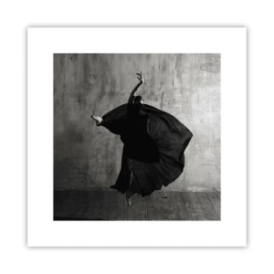 Plakat - Pełne pasji pas - 30x30 cm