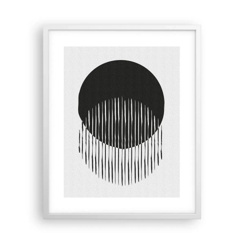 Plakat w białej ramie - Jego alter ego - 40x50 cm