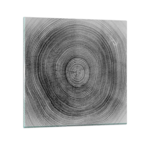 Obraz na szkle - Znak czasu - 60x60 cm