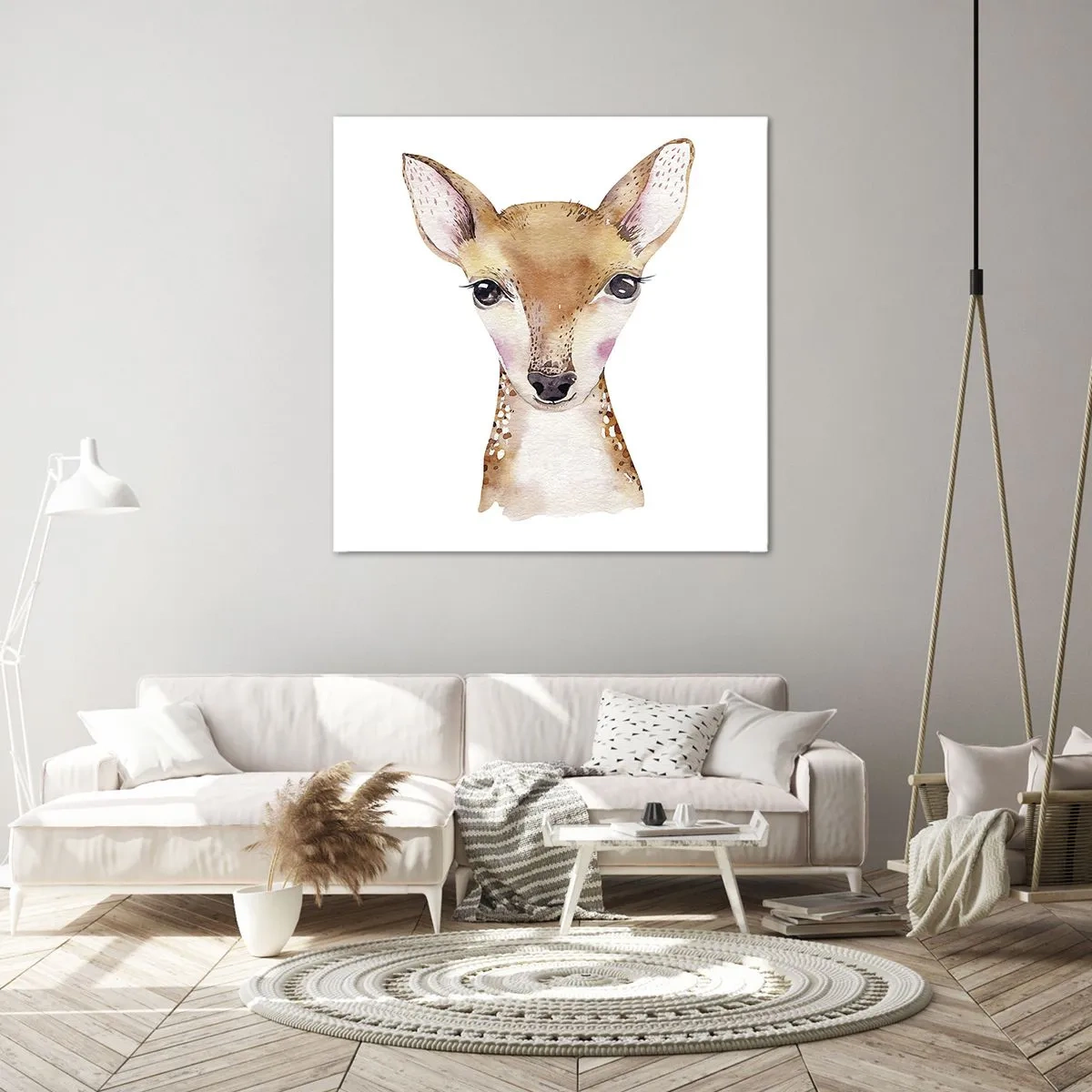 Obraz na płótnie - Natura niewinności - 70x70 cm