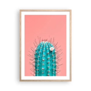 Plakat w ramie jasny dąb - Tylko patrz - 50x70 cm