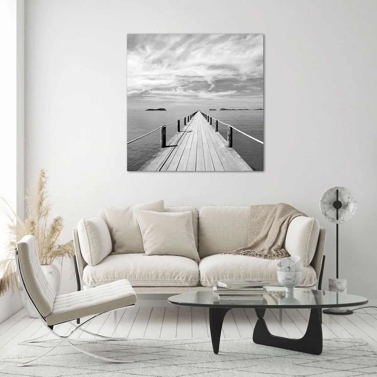 Obraz na szkle - A może podróż… - 60x60 cm