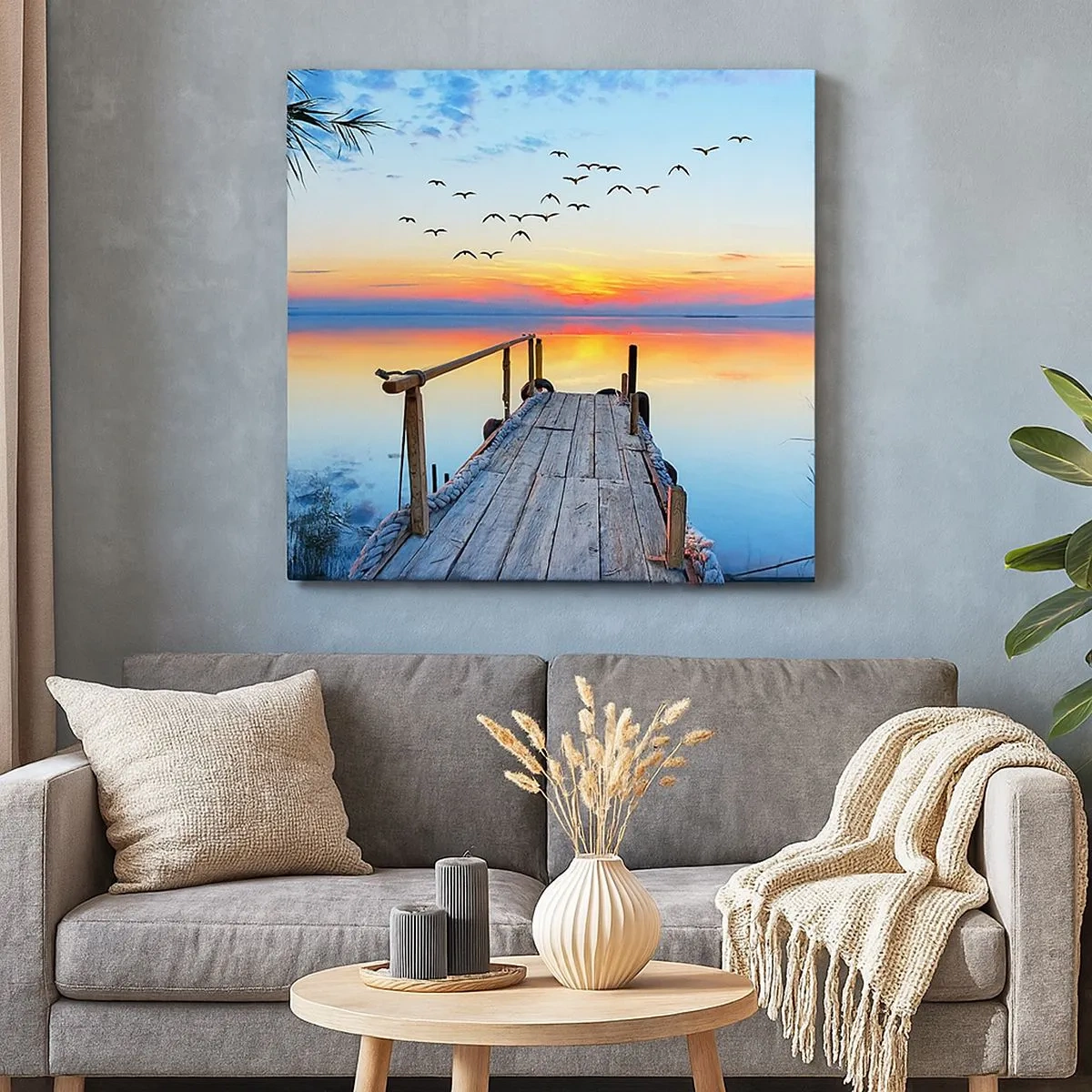 Obraz na płótnie - Pora wracać… - 30x30 cm