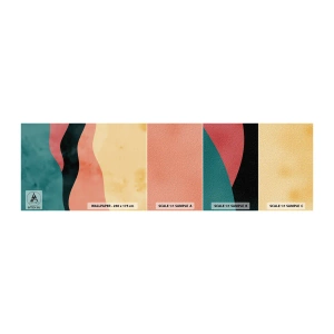 Fototapeta Próbka Samoprzylepna Deluxe Sticker - Zgodna niezgodność - Abstrakcja, Sztuka, Modern Art. - 100x30 cm