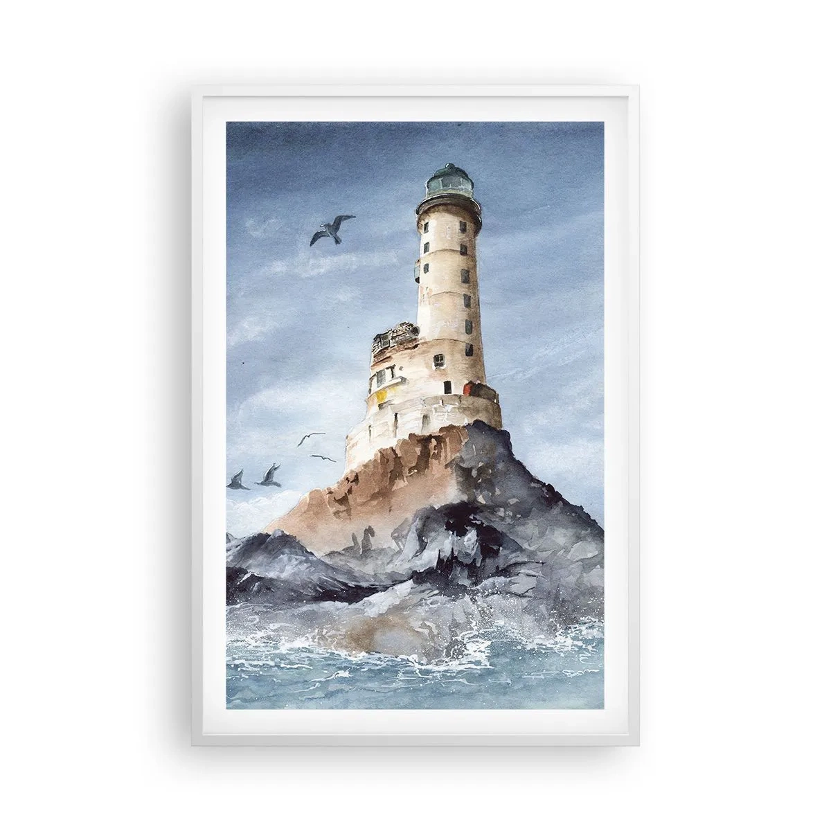 Plakat w białej ramie - Niezwyciężona - 61x91 cm