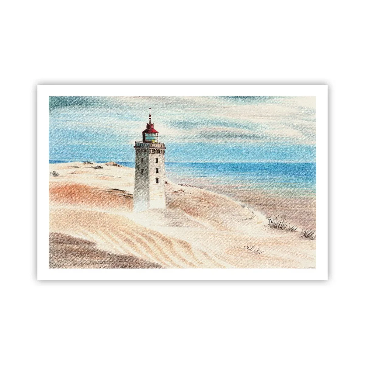 Plakat - Zawsze wpatrzona w morze - 91x61 cm