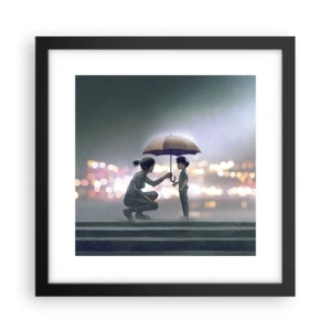 Plakat w czarnej ramie - I już jest wszystko dobrze - 30x30 cm