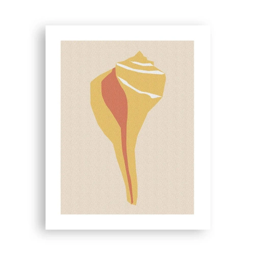 Plakat - Abstrakcja organiczna – wzrost - 40x50 cm