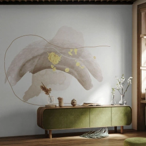 Fototapeta Premium Canvas - Napotkane w przestrzeni - Abstrakcja, Sztuka, Nowoczesny Wzór - 450x315 cm