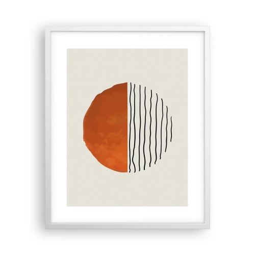 Plakat w białej ramie - W japońskim klimacie - 40x50 cm