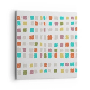 Obraz na płótnie - Nieznana gra - 70x70 cm