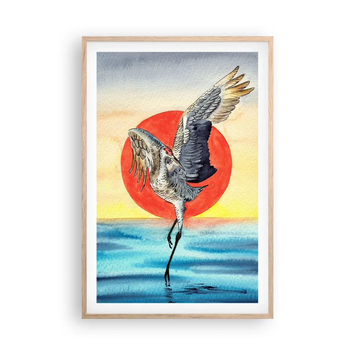 Plakat w ramie jasny dąb - Czas wracać - 61x91 cm