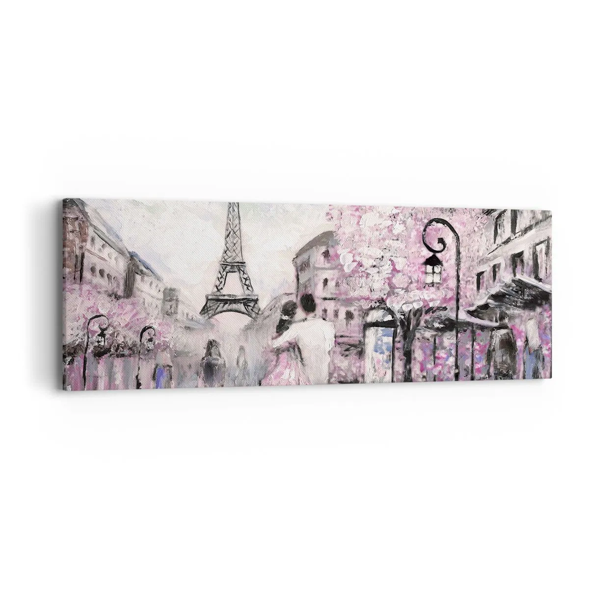 Obraz na płótnie - Jak zakochac się, to tylko w… - 90x30 cm
