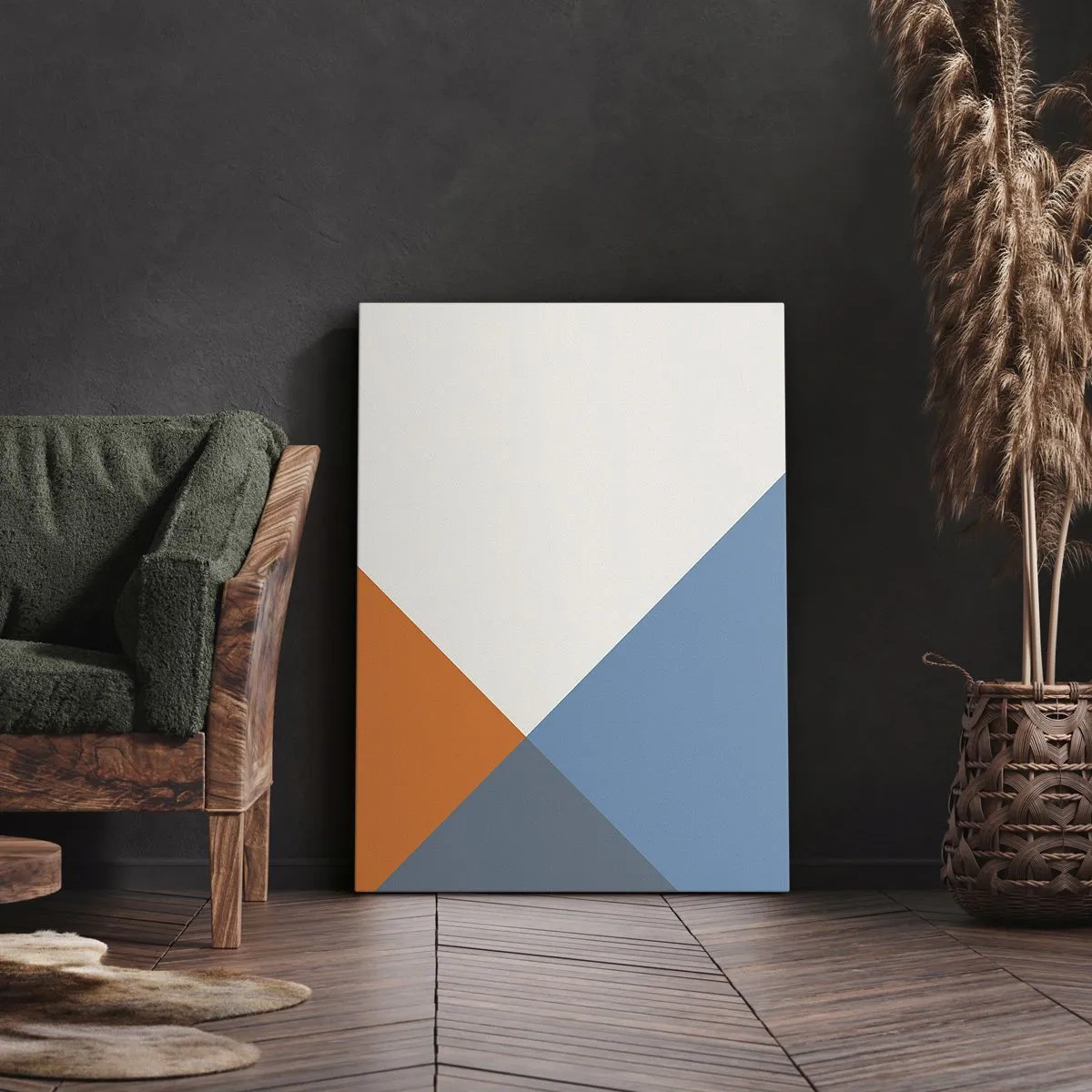 Obraz na płótnie - Pod kątem… - 65x120 cm