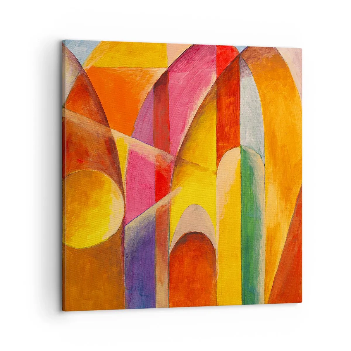 Obraz na płótnie - Katedra słońca - 50x50 cm