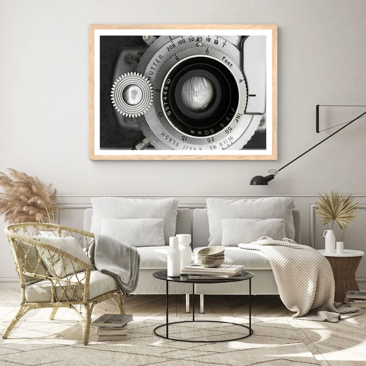 Plakat w ramie jasny dąb - Opowieść o Hollywood - 50x40 cm