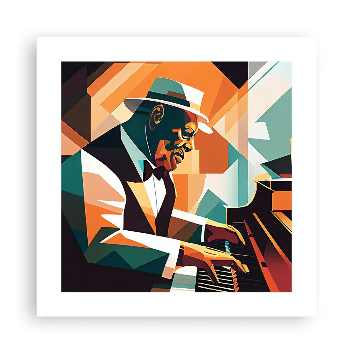 Plakat - Cały ten jazz - 40x40 cm