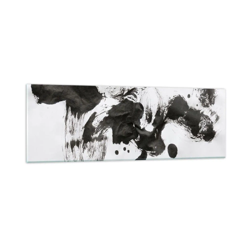 Obraz na szkle - W szaleństwie metoda? - 90x30 cm