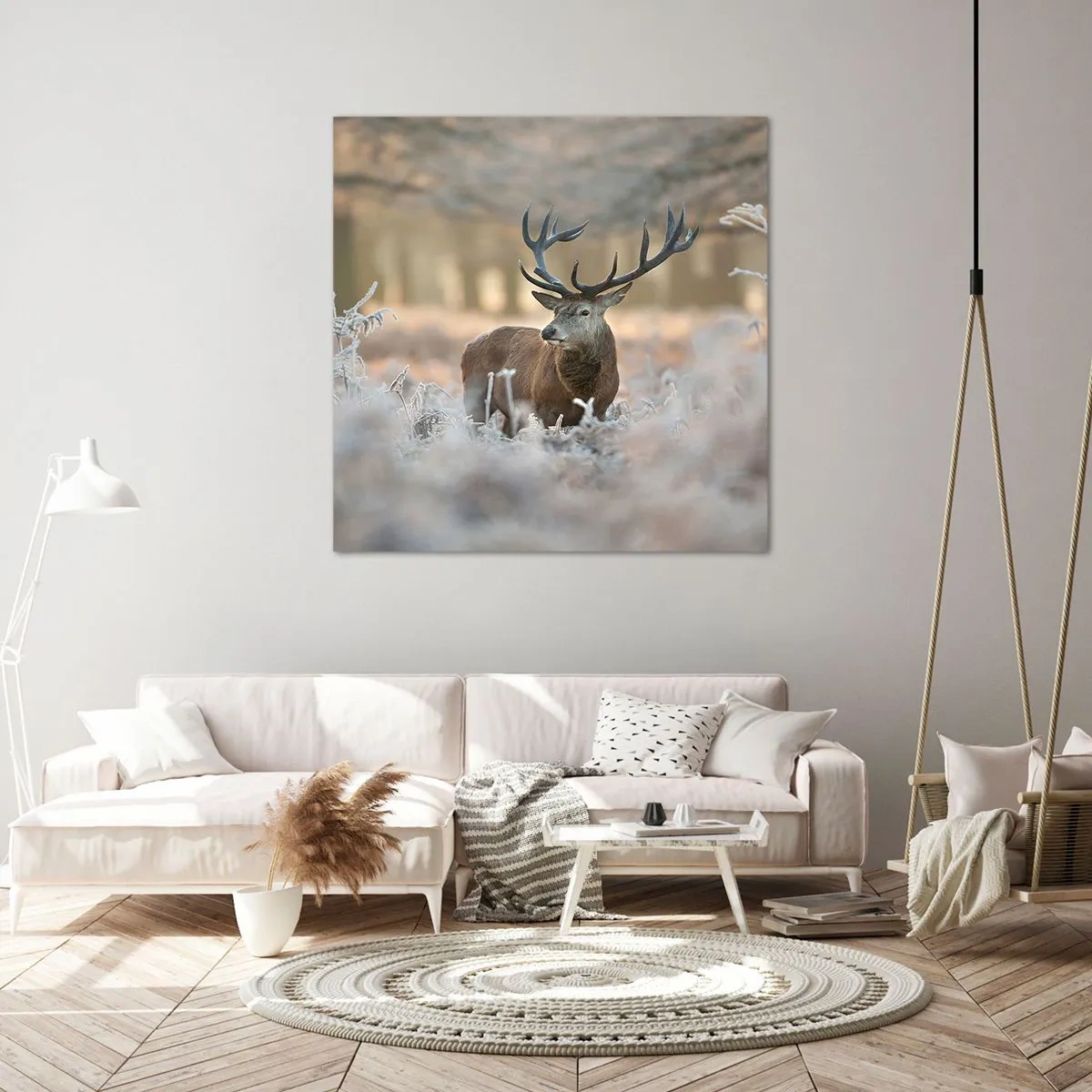 Obraz na płótnie - Rześki poranek - 70x70 cm